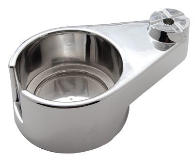 Chrome Plastic Cup Holder for Freightliner (Passenger Side)
