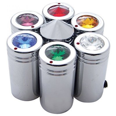 C.B. Channel Knobs with Diamond in Different Colors