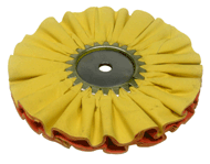 Airway Buffing Wheel Yellow 1 on 1, 10