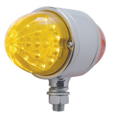 17 LED Dual Function Reflector Double Face Light (Amber & Red LED)
