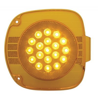 19 LED Turn Signal with Amber or Clear Lens for Freightliner