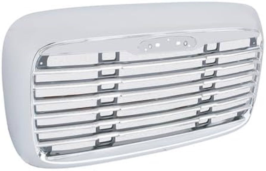 Chrome Front Grille For 2000-2008 Freightliner Columbia - OE Style With Bug Screen