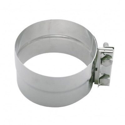 5" Stainless Formed Exhaust Clamp | Shop - Chrome Country
