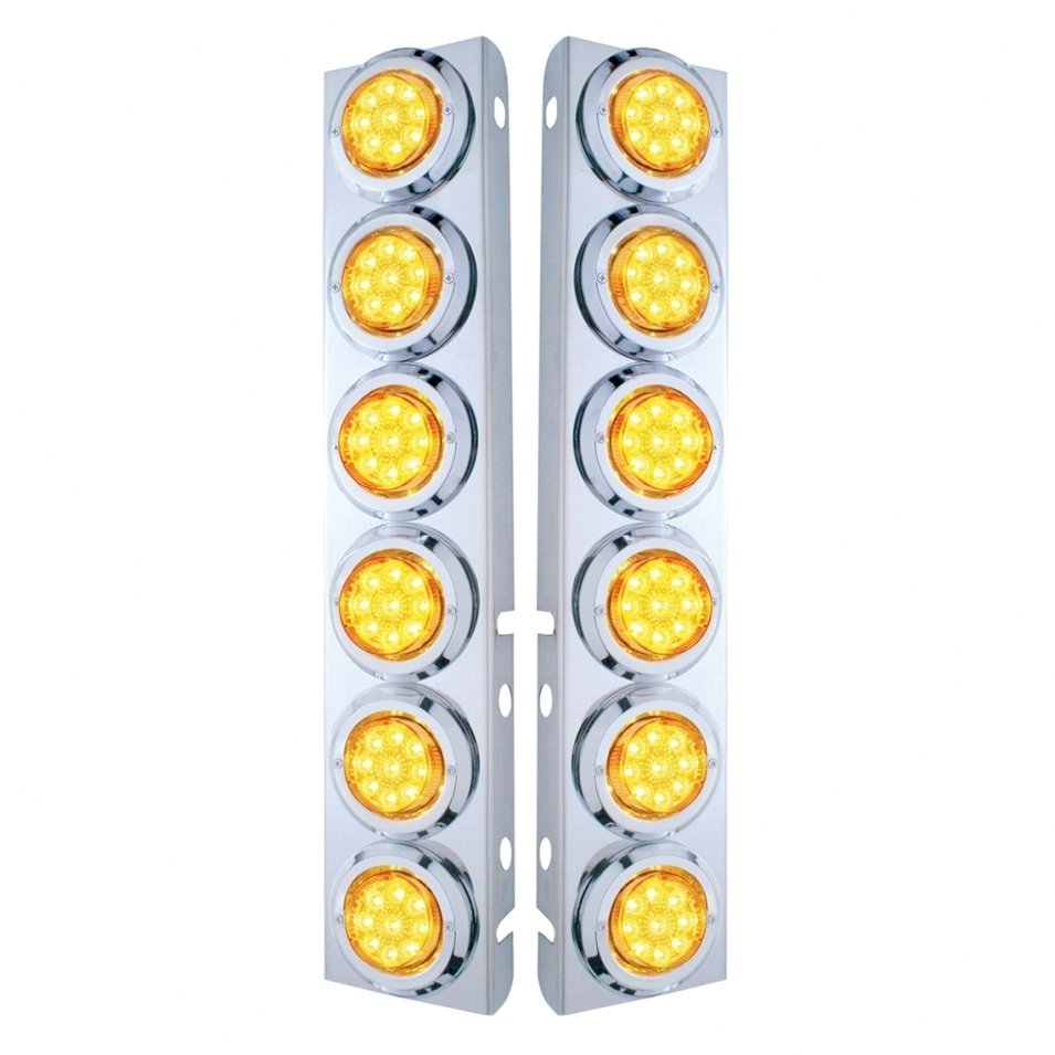 Front Air Cleaner LED Light Panels for Peterbilt