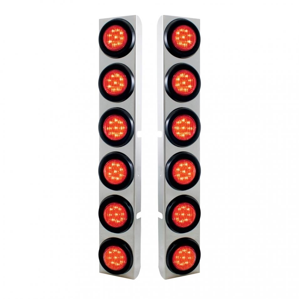 Rear Air Cleaner Red LED Light Panels