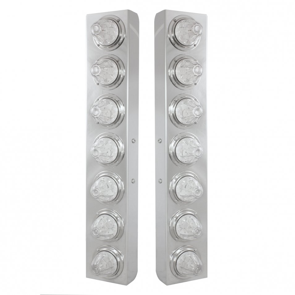 Front Air Cleaner LED Light Panels for Kenworth