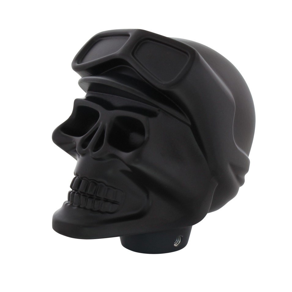 Black Skull Biker Gearshift Knob