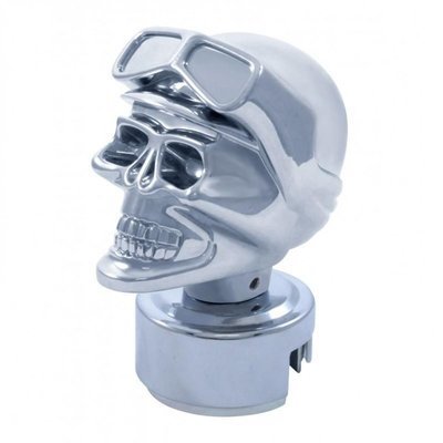 Chrome Skull Biker Shift Knob Kit Chrome Skull Biker Shift Knob Kit