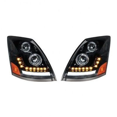 LED Volvo Blackout Headlights