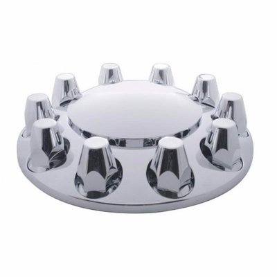 Chrome Plastic Front Axle Cover 33MM