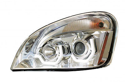 LED Projection Headlight, Crystal - Driver Side for Freightliner Cascadia