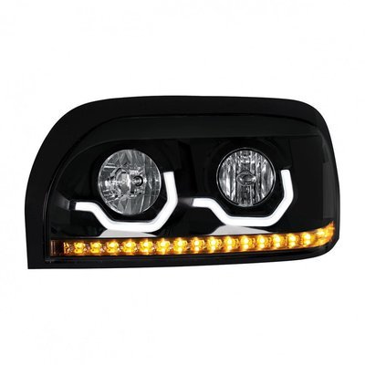 Freightliner Century Projection LED Blackout Headlight Freightliner Century Projection LED Blackout Headlight