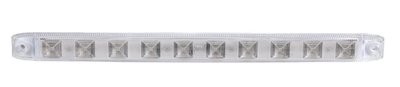 White Rectangular Surface Mount LED Backup Strip Light