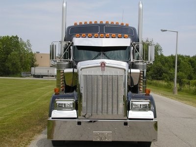 Valley Chrome Bumper for Kenworth W900L and W900B