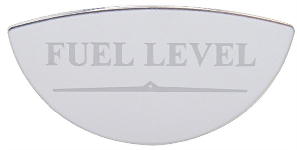 Gauge Plate Emblem - Fuel Level for Freightliner