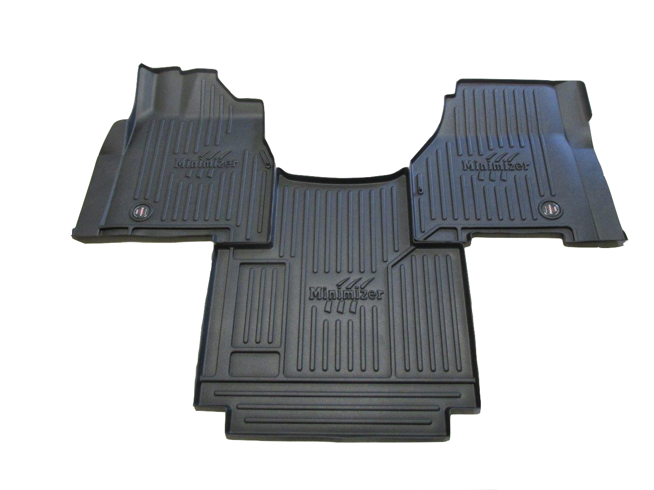 Heavy Duty Floor Mat Kit for Freightliner Coronado CC122 & CC132 (2010-2016); 122SD (2013-2016) (auto trans.)