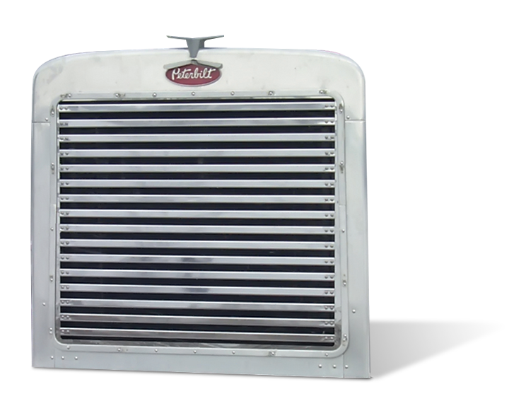 Grille with 16 Horizontal Bars for Peterbilt 359 Grille with 16 Horizontal Bars for Peterbilt 359