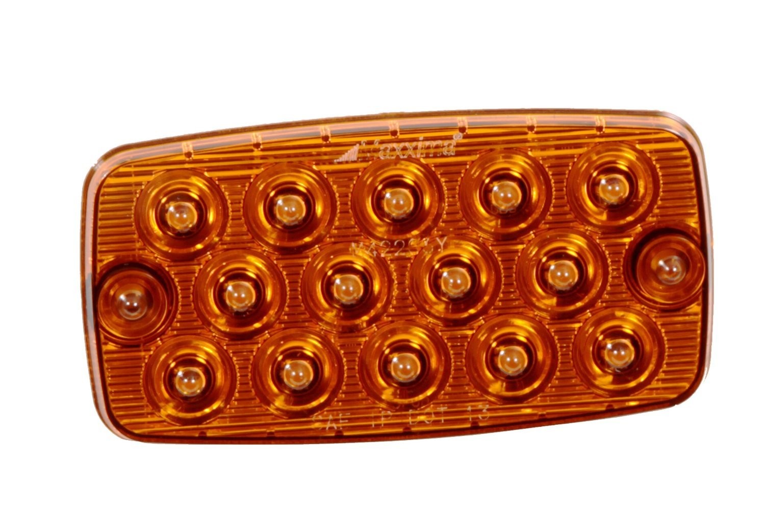 Surface Mount Low Profile 0.4” Ultra Thin LED Light - Amber Park Rear Turn