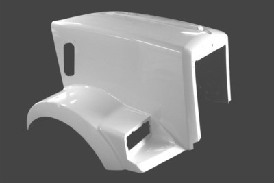 Replacement Hood for Kenworth T800 SH. Metton