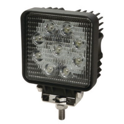 ECCO 9 LED Work Flood Lamp Light Square