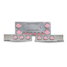 Trux Accessories Mudflap Hanger Rear Light Bar & Rear Center Light