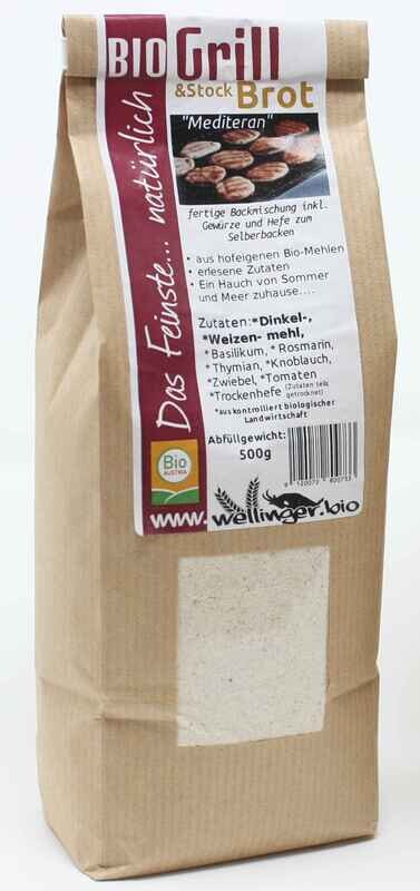 BIO Grillbrot Backmischung