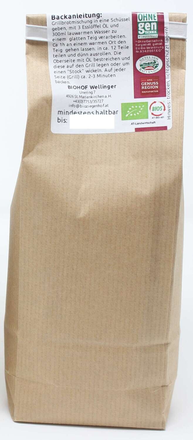 BIO Grillbrot Backmischung