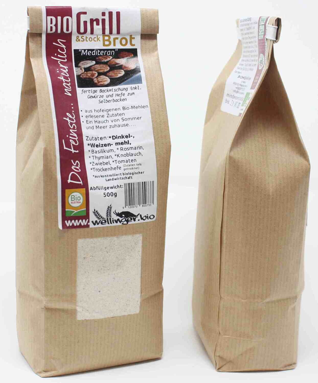 BIO Grillbrot Backmischung