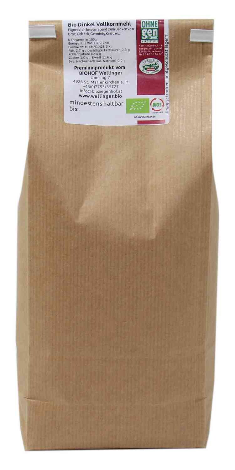 BIO Dinkel Vollkornmehl
