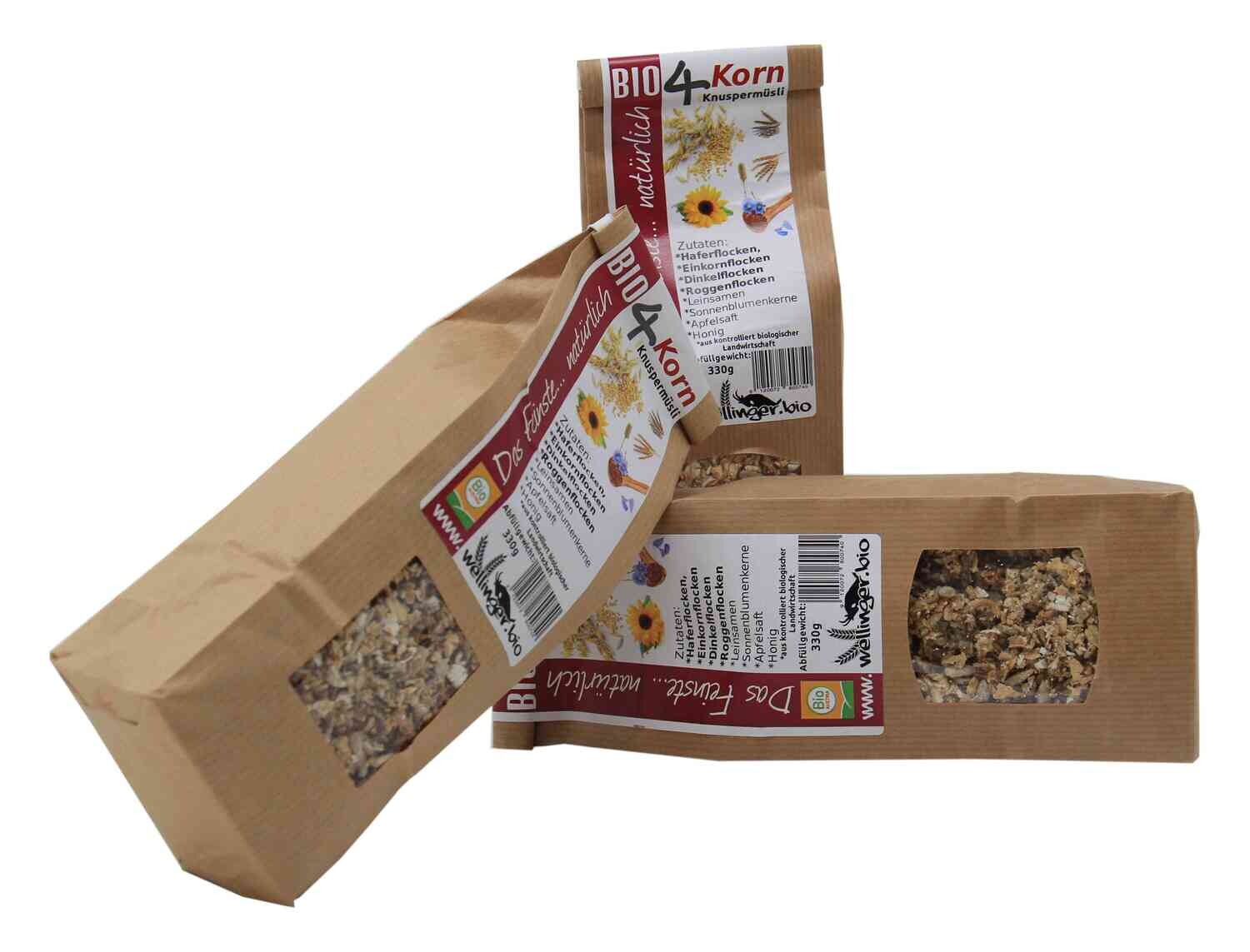 BIO 4 Korn Knuspermüsli