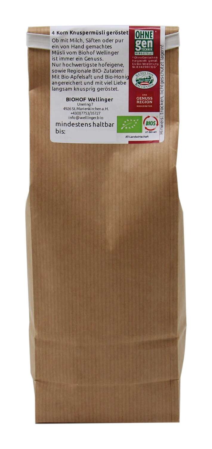 BIO 4 Korn Knuspermüsli
