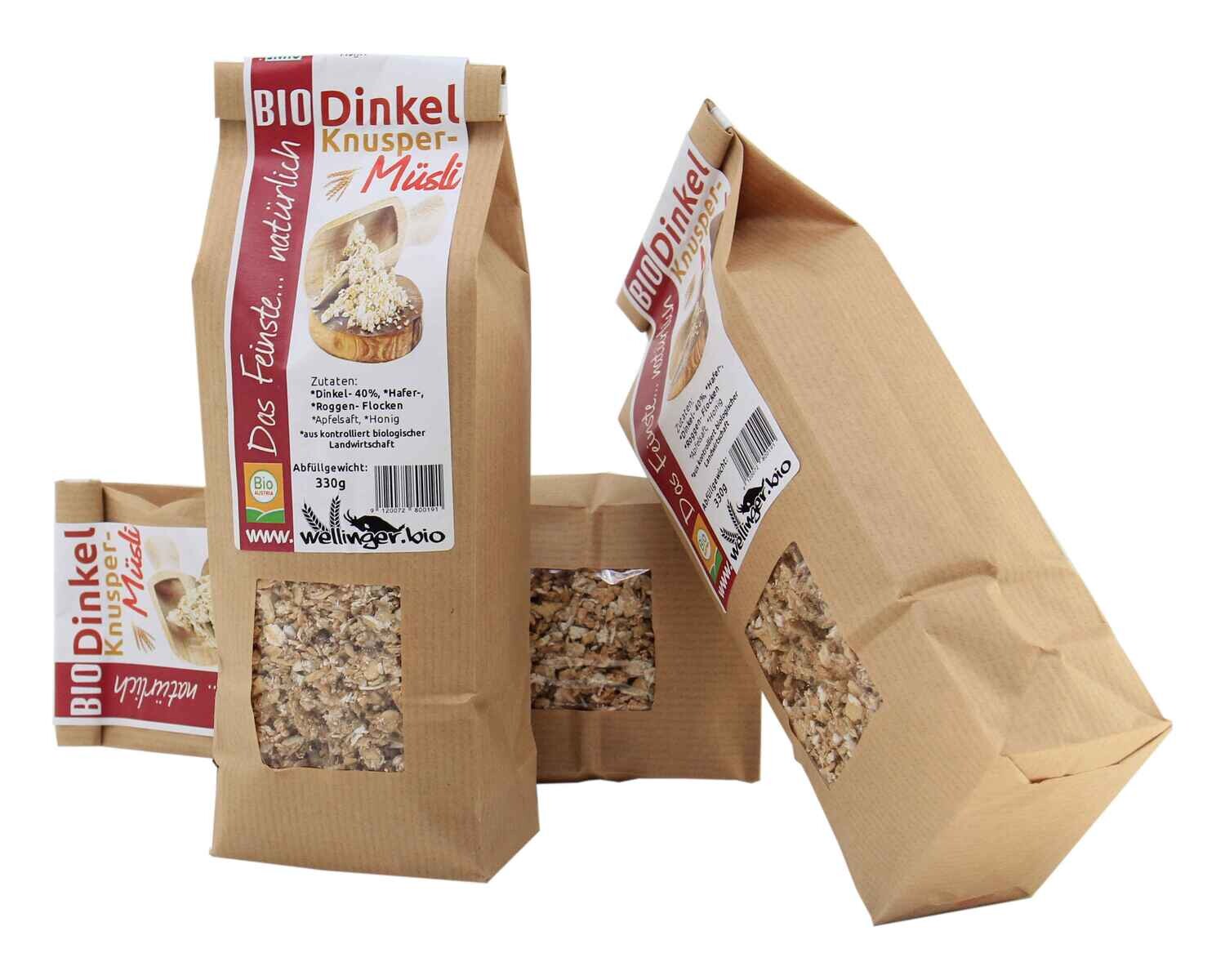 BIO Dinkel „Knuspermüsli“