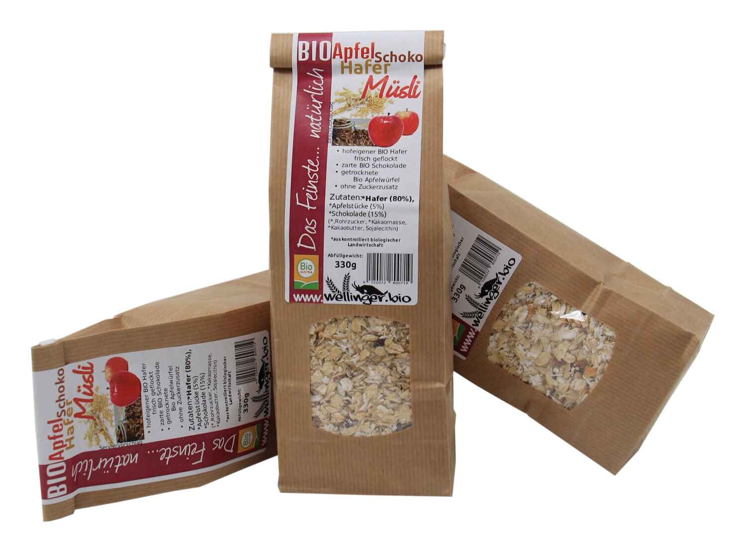 BIO Apfel-Schoko Müsli