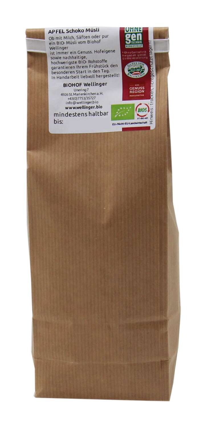 BIO Apfel-Schoko Müsli