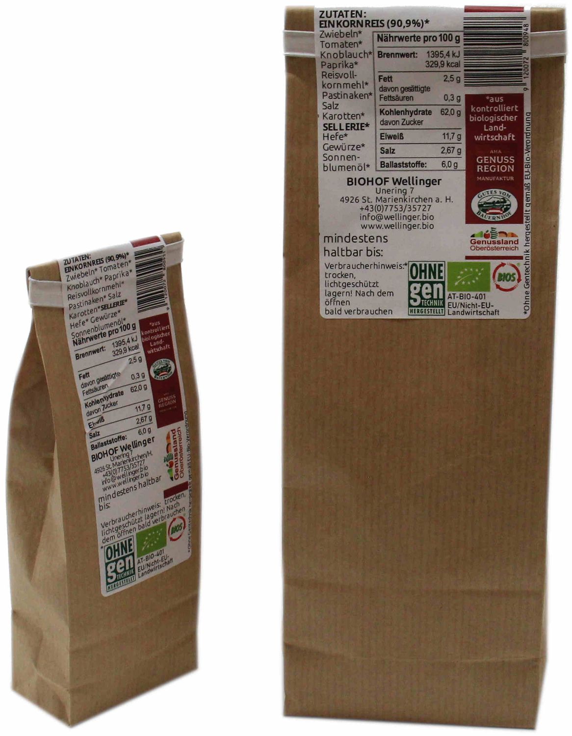 BIO Einkorn RISOTTO fertige Mischung