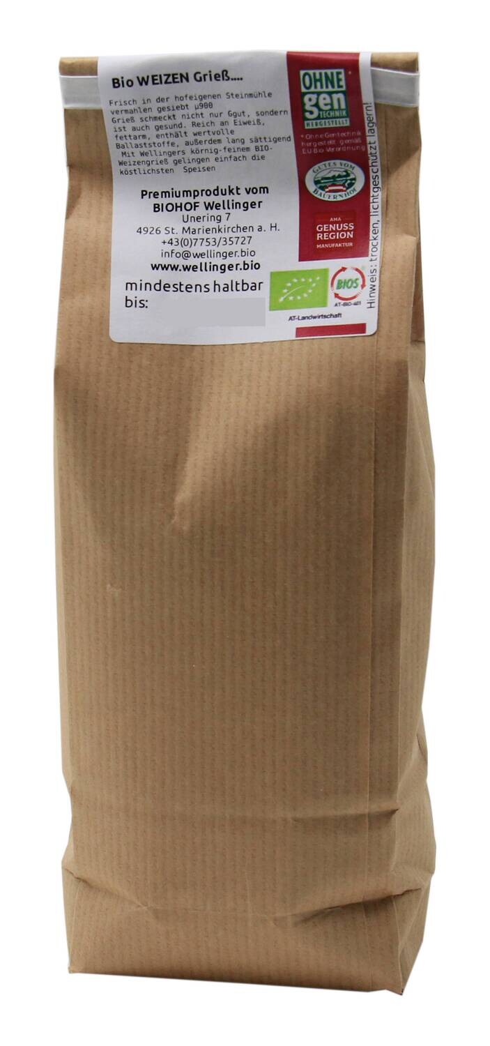 BIO Weizen Grieß
