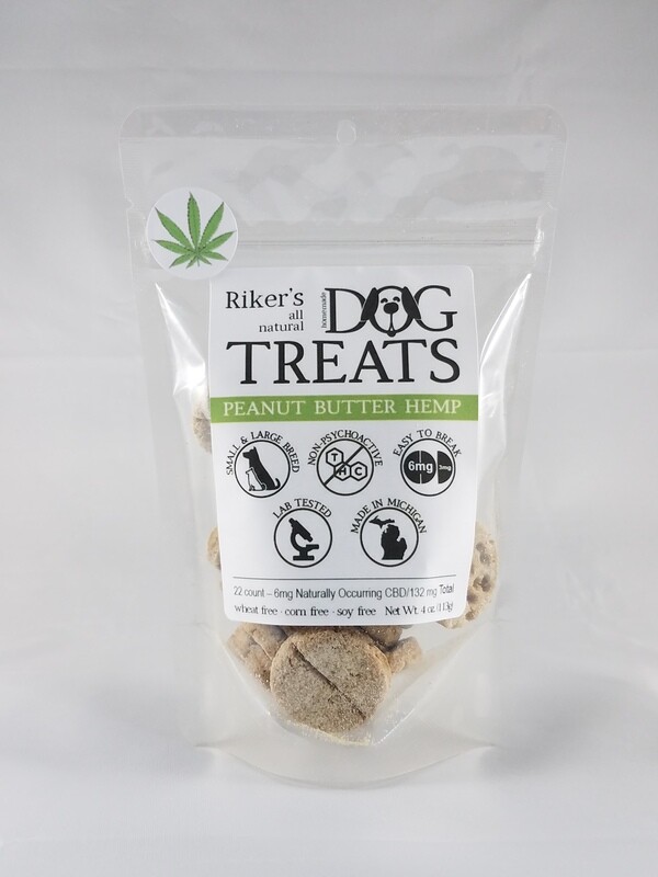 Peanut Butter Hemp Bites (132MG Naturally Occurring CBD)