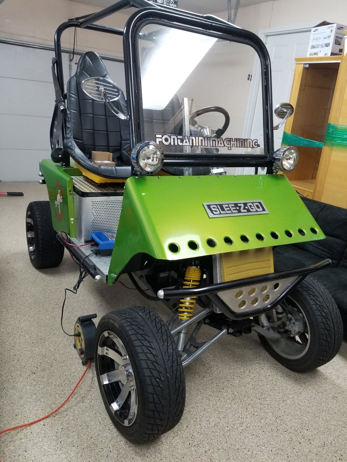 2016 CUSTOM Caged &amp; Framed 650cc Rotax Golf Cart