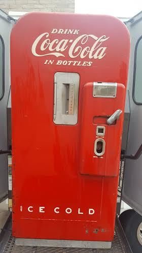Antique all ORIGINAL working Coke Machine