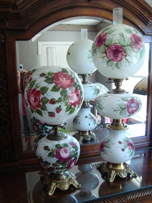 Gone with the Wind Lamp set