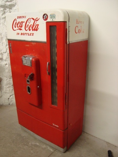 1950s Original Coke machine