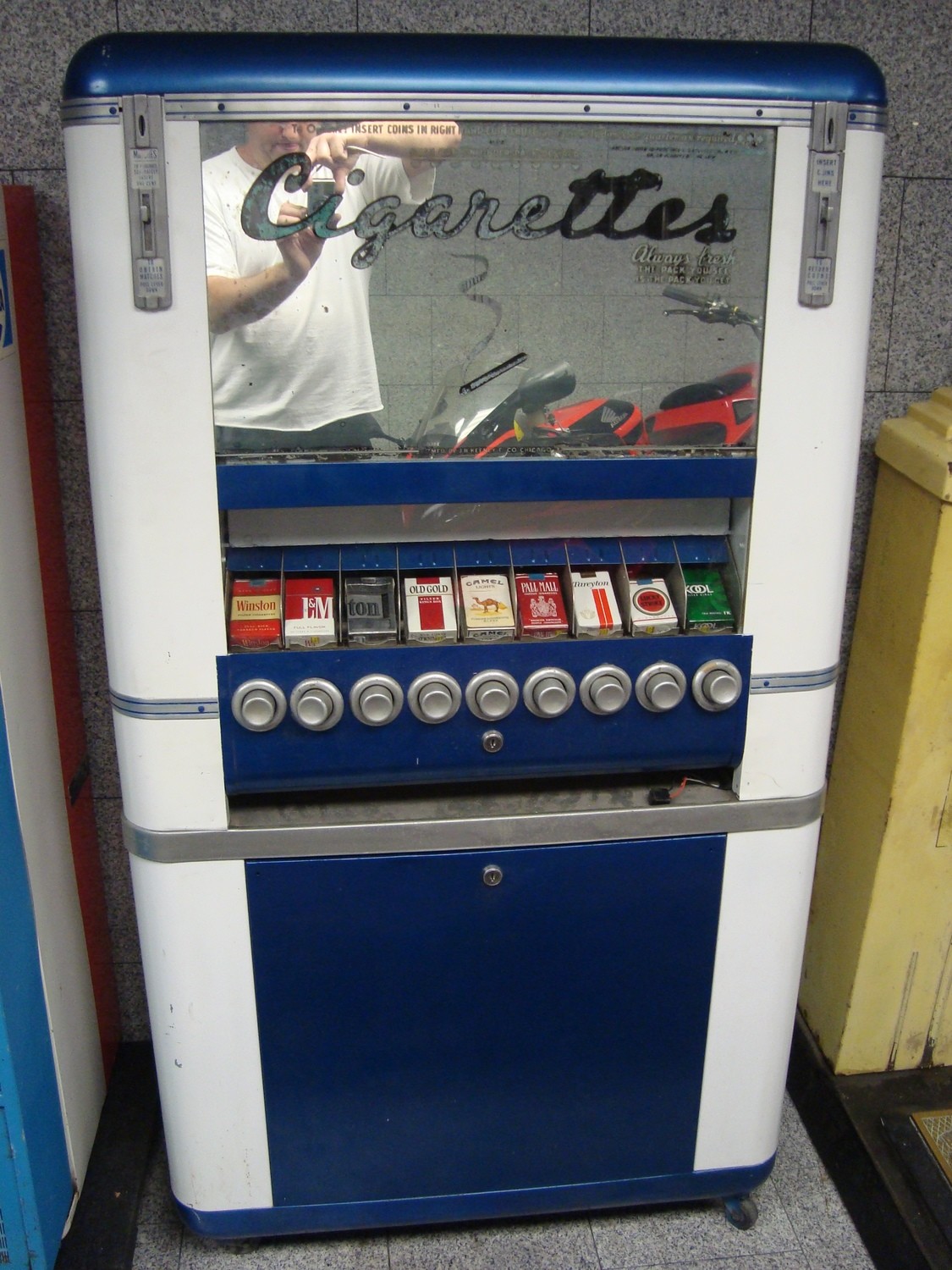 Antique Cigarette machine