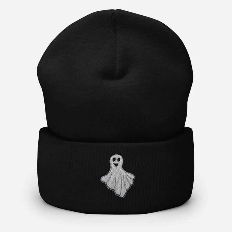 Ghost Cuffed Beanie