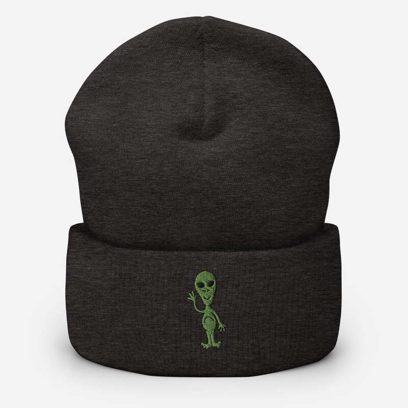 Alien Cuffed Beanie