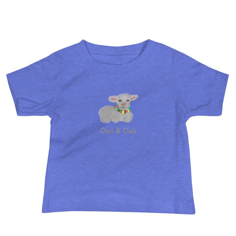 Lamb Baby Jersey Short Sleeve Tee