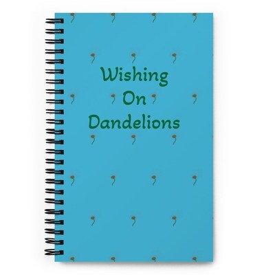 Wishing on Dandelions - Spiral Dotted Journal