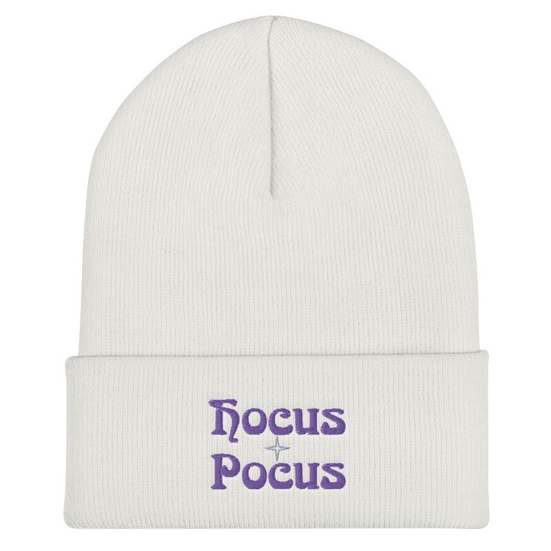 Hocus Pocus Cuffed Beanie