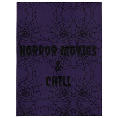 Horror Movies and Chill Throw Blanket