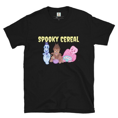 Spooky Cereal Short-Sleeve Unisex T-Shirt