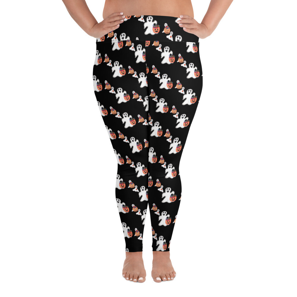 Ghosts and Candy Plus Size Leggings